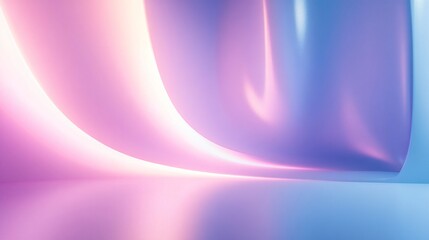 3d rendering of purple and blue abstract geometric background