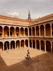 the old town old castle ruins toledo alcazar