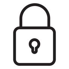 vector lock icon