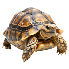 Tortoise isolated on transparent background