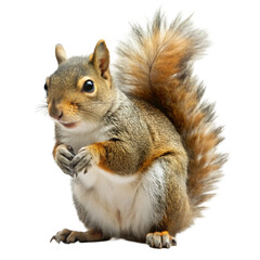 Fototapeta premium Squirrel isolated on transparent background