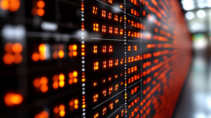 A dynamic display of financial data flows across a high-tech digital interface with glowing numbers graphs and charts representing market trends investment analysis and economic forecasting