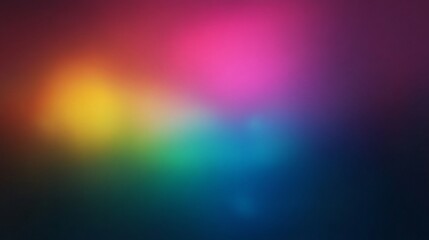 Fototapeta premium Glowing purple red yellow orange black abstract color gradient