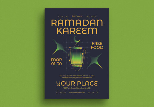 Modern Ramadan Kareem Event Flyer