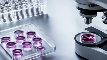 Lipid research in a high-tech laboratory. Featuring scientific exploration and discovery