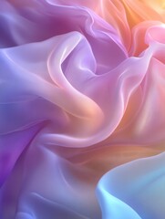 Obraz premium Colorful abstract silky fabric texture.