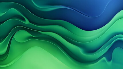 Modern abstract gradient green purplish blue banner background