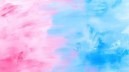 Abstract pink and blue paint texture background