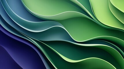 Modern abstract gradient pea green purplish blue banner background