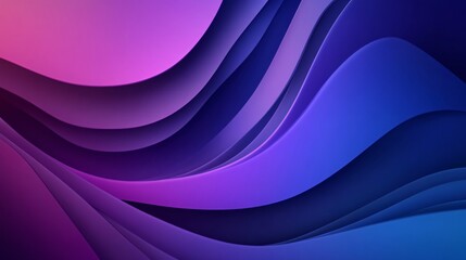 Fototapeta premium Modern abstract gradient purple purplish blue banner background