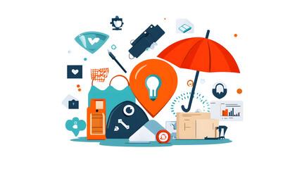 insurance protection concept