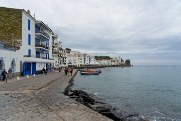 Cadaques Spain - 30 April 2024 - Cadaques is a picturesque seaside village on the Costa Brava in Spain
