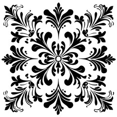 abstract ornament vector stencil design laser engraving