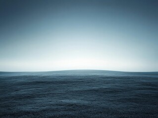 Obraz premium Serene, expansive landscape under soft light.