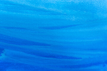 青色の絵具で塗られた背景
