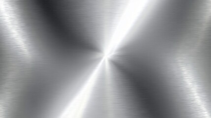 Shiny Metallic Surface with Subtle Brushed Texture and Reflection