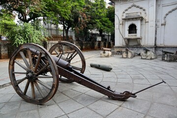 インド　プネ　王宮　跡地