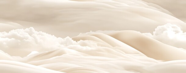 Fototapeta premium Abstract white and beige colors marble seamless texture background