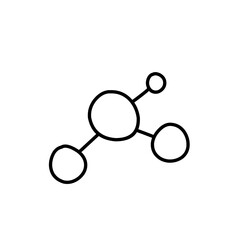 Structure molecule icon
