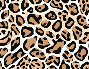 Fototapeta premium leopard spots colorful Leopard Skin Texture Pattern Vector Leopard background.