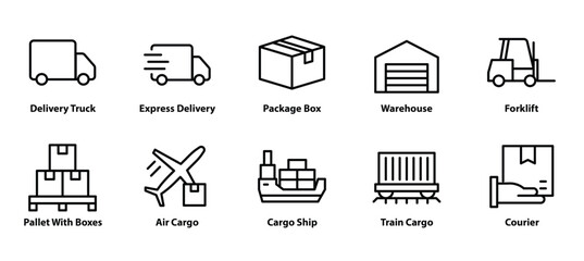 General Delivery Icons