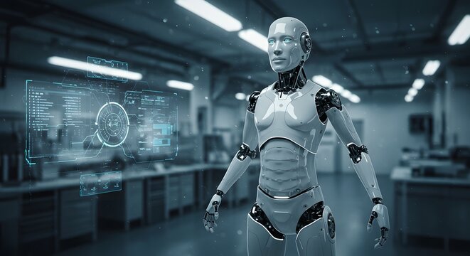 Futuristic Data Center Network Monitoring Server Room Cybersecurity Global Data Analysis Digital