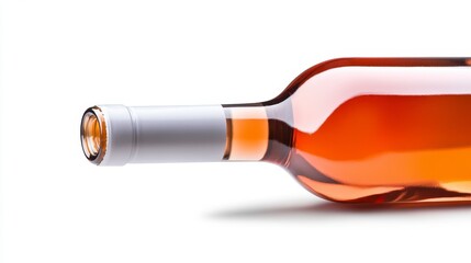 Captivating Rose Wine Bottle Close-Up A Stunning Studio Shot Showcasing the Elegance of Ros Explore the Delicate Pink Hues and Exquisite Bottle Design Perfect for Wine Enthusiasts, Beverage