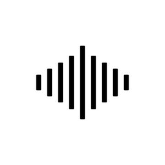 Audio Wave Glyph