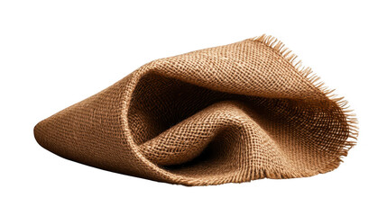 Rich brown cloth texture on black background, dark and moody photography backdrop