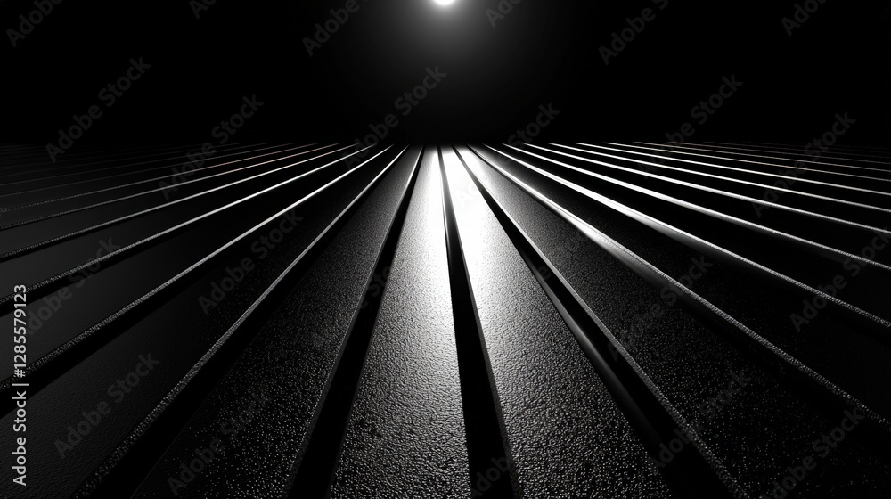 Poster black and white background with subtle texture and depth creating an elegant visual contrast