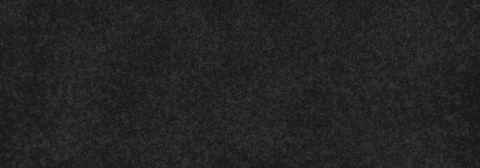 Grunge rough grainy noise texture dark background illustration, wide horizontal banner concept