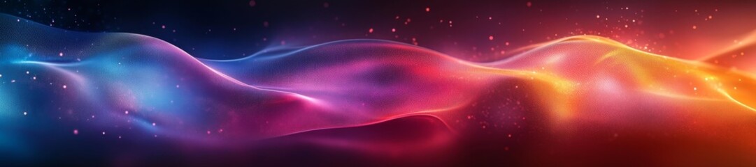 Abstract Fluid Texture Waves in Stunning Shades of Pink and Blue. Generative AI