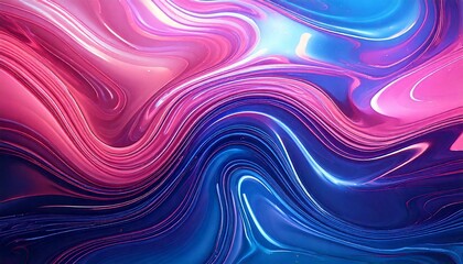 an abstract illustration of swirling pink and blue colors, creating a dynamic and eye-catching visual