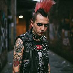 Punk man 