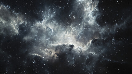 a large cluster of stars in the night sky