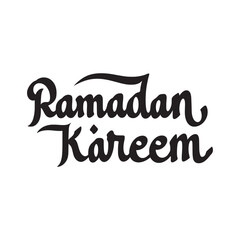 Ramadan Kareem Phrase Lettering Vector 06