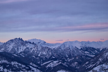 Tramonto Santo Stefano di Cadore
