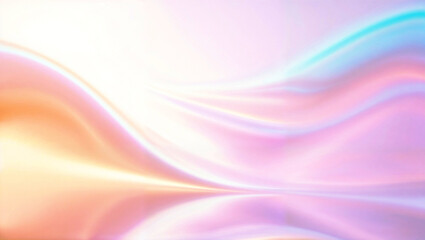 Obraz premium Vibrant fluid gradient with smooth pastel transitions, abstract background