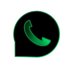 phone icon button