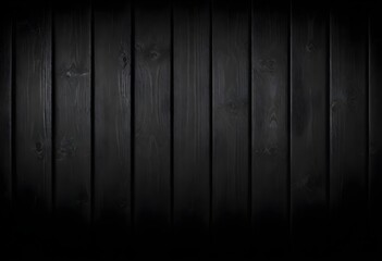 Dark wooden planks, black background