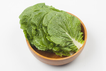  Ssamchu is a variety created by crossing Chinese cabbage and cabbage.
