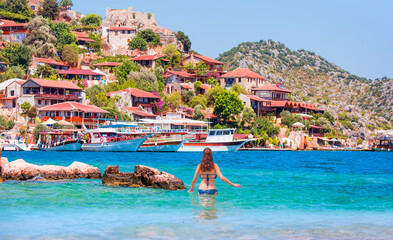 Kekova island (Ucagiz - Kale) - Antalya, Turkey