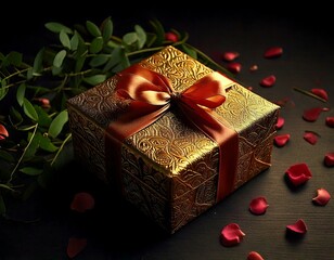 Surpresa especial: caixa de presentes decorada para celebrar o amor