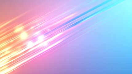 Obraz premium Abstract diagonal light streaks, soft colors