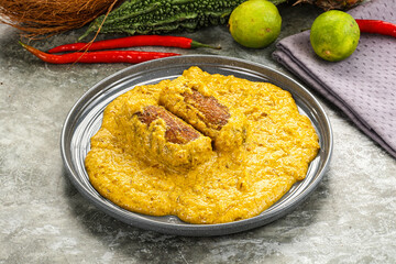 Indian cuisine - Malai kofta with gravy