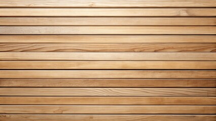 Fototapeta premium Horizontal Light Brown Wooden Planks Background Texture for Design and Decoration Projects