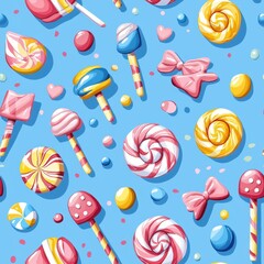 Diverse collection of lush lotuses captured in various colors and forms showcasing their natural beauty and intricate details