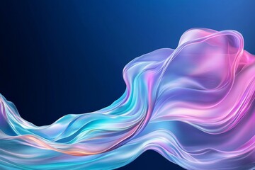 Obraz premium Vibrant neon gradient background for futuristic concept 