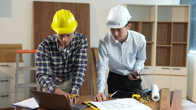 drainstorming and measuring for cost estimating on paperworks and floor plan drawings about design architectural and engineering for houses and buildings.