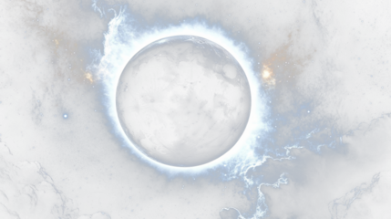 a black and white image of the moon in space